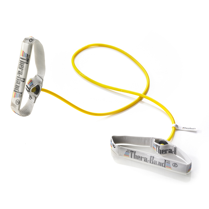Theraband Bodytrainer 1,4 m flexibel licht - geel