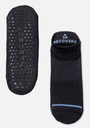 Naboso Black Ankle  Socks with Grips Large
