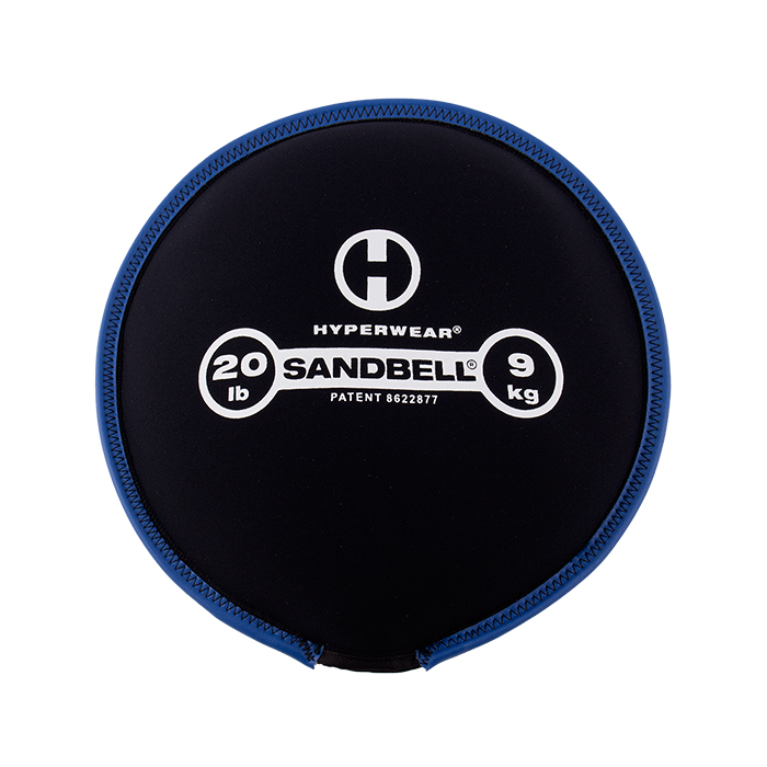 SandBell 9 kg (20 lbs) - blauw