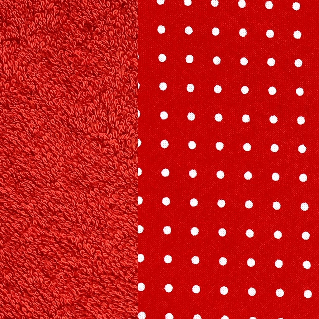 Form Fix XL Hoes Rood/Polkadot badstof en katoen