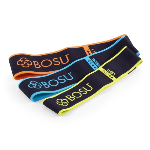 [350209] BOSU Fabric Resistance Band 3-pack