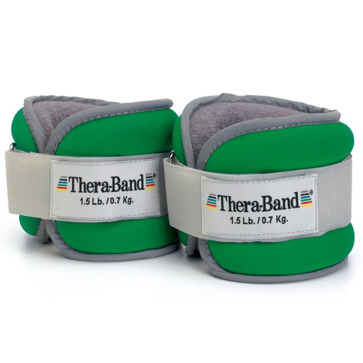 [293011] Theraband enkel & pols gewichtsmanchetten - groen