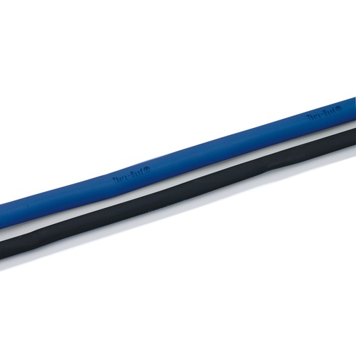 [293103] Theraband set tubing 1,5 m zwaar - blauw, zwart     
