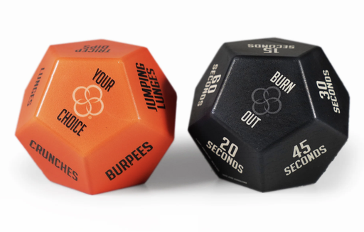 [359010] BOSU Exercise dice set