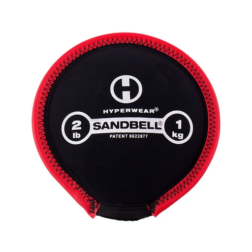 [512502] SandBell 1 kg (2 lbs) - rood