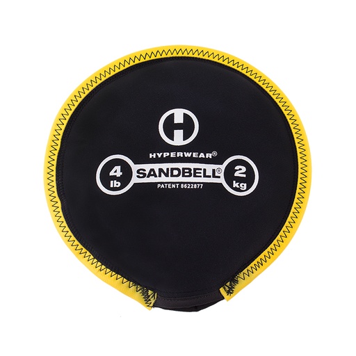 [512504] SandBell 2 kg (4 lbs) - geel