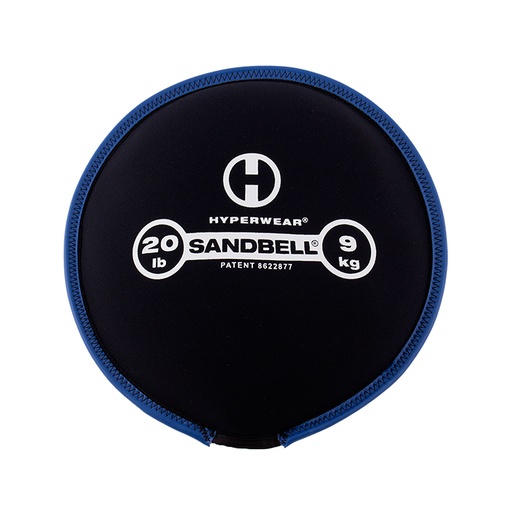 [512520] SandBell 9 kg (20 lbs) - blauw