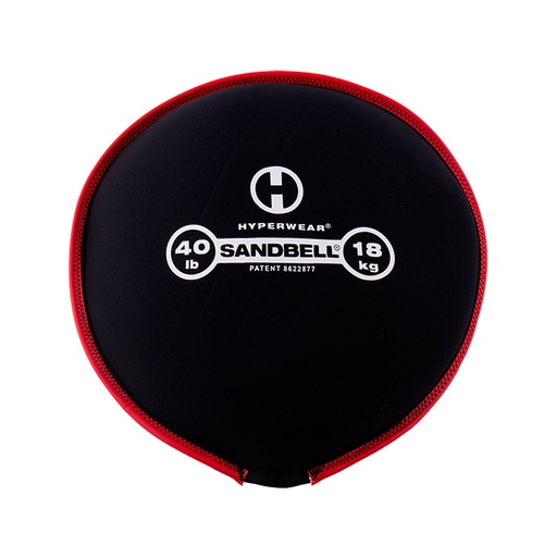 [512540] SandBell 18 kg (40 lbs) - rood