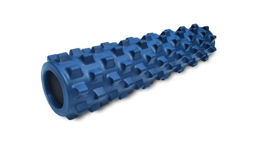 [RU-M226] RumbleRoller 22" Mid Size Original Blue Textured Foam Roller