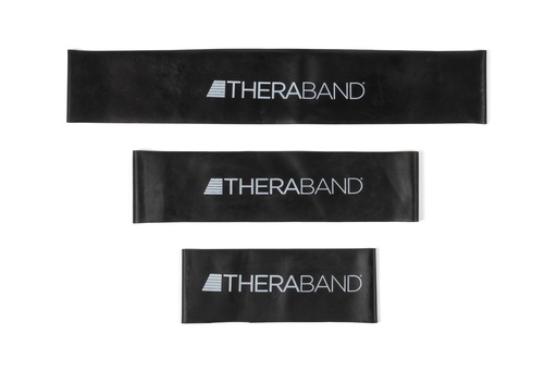 [292064] Theraband Loops 30 cm/ 12" extra zwaar - zwart 