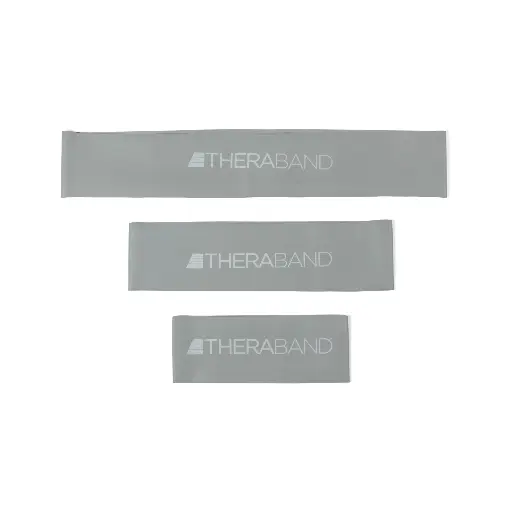[292075] Theraband Loops 45 cm/ 18" super zwaar - zilver